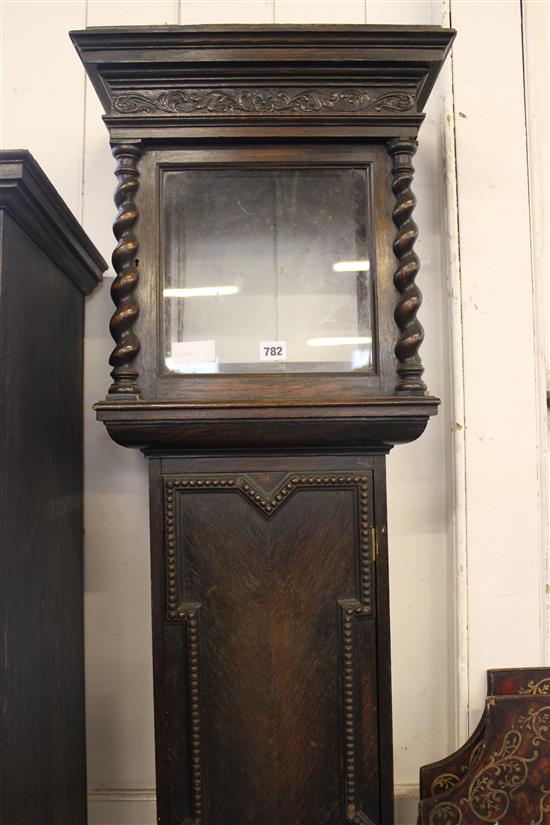 Oak clock case